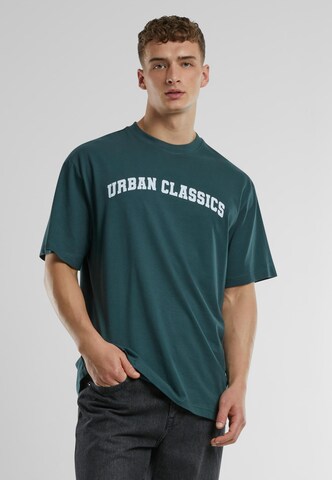 Maglietta di Urban Classics in verde: frontale