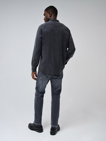 Coupe regular Chemise Salsa Jeans en gris