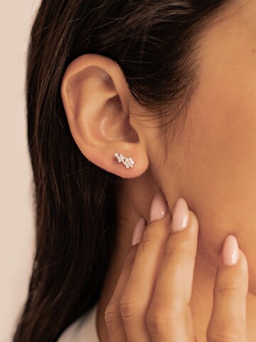 Hey Happiness Earrings 'Mini Floral' in Silver