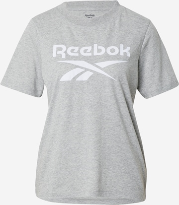 Reebok Тениска в сиво: отпред