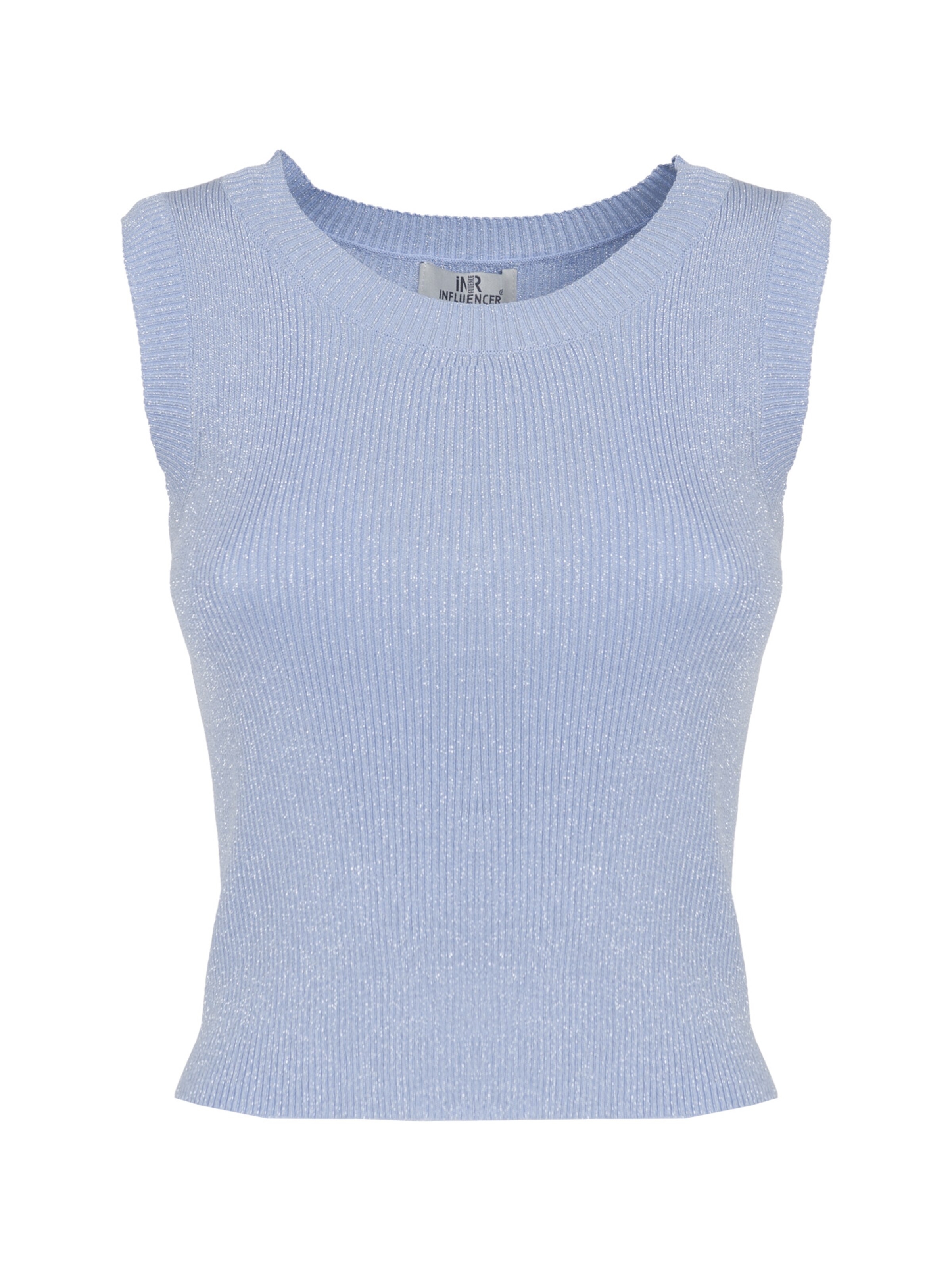 Influencer Stick felső - kék: elől