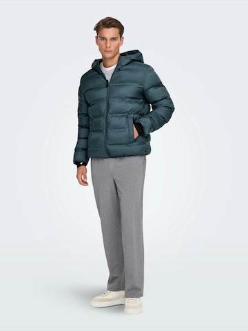 Only & Sons - Chaqueta de invierno 'ONSUNION' en azul