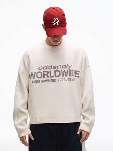 Pullover di Bershka in bianco: frontale