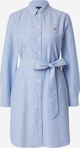 GAP Skjortklänning 'BRANNAN' i blå: framsida