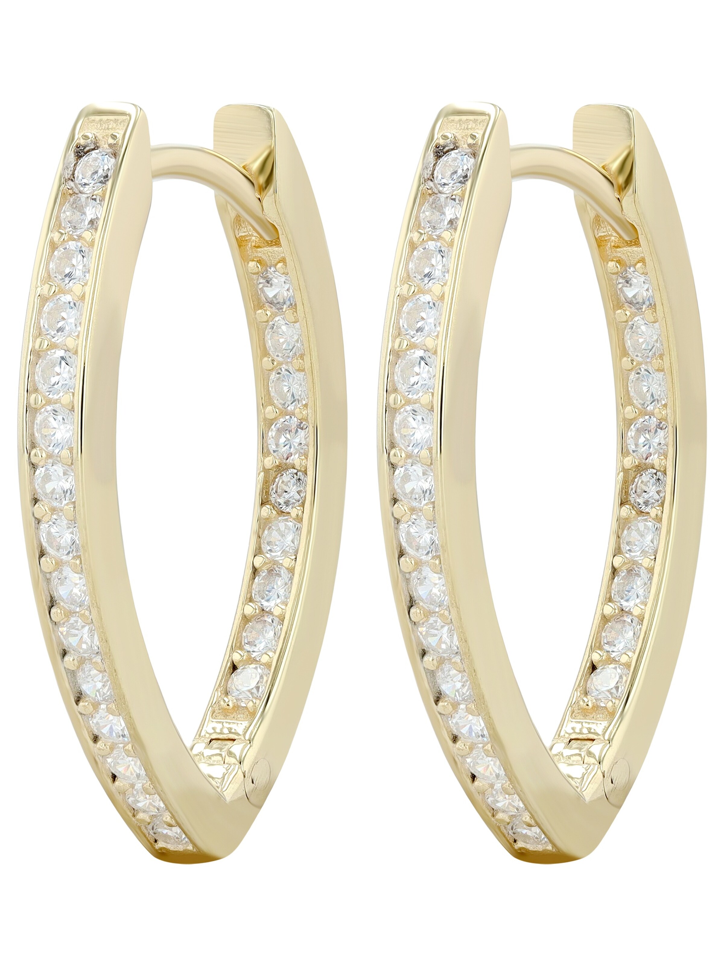 Akzent Earrings 'Avila, 925 Sterlingsilber, langlebig' in Gold
