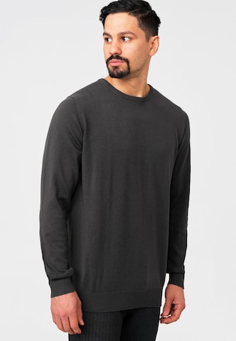 INDICODE JEANS Sweater 'Benjamin' in Grey: front