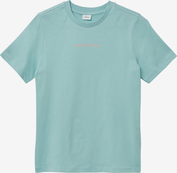 s.Oliver Shirt in Blue: front
