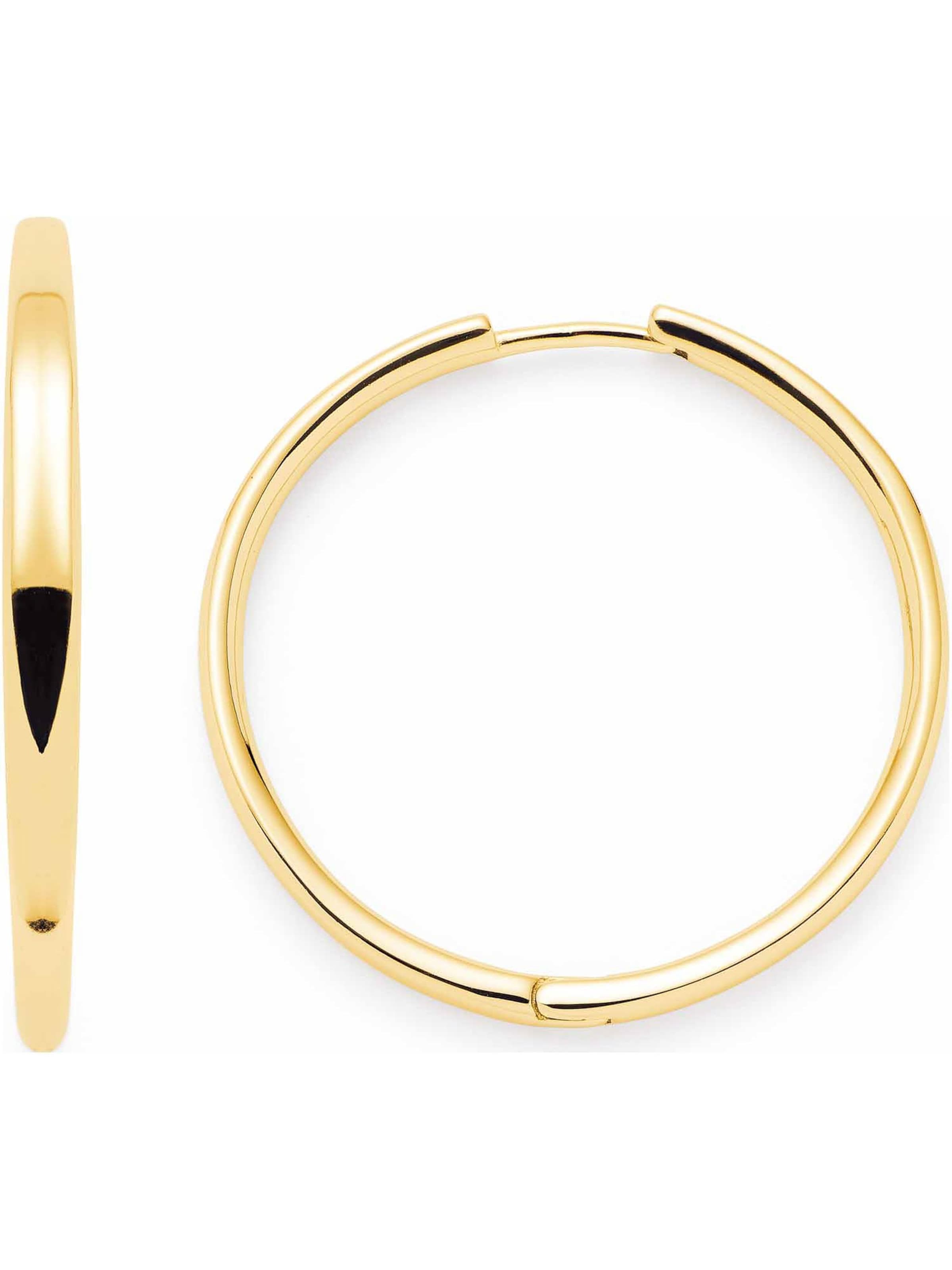 LEONARDO Ohrringe in Gold: Vorderseite