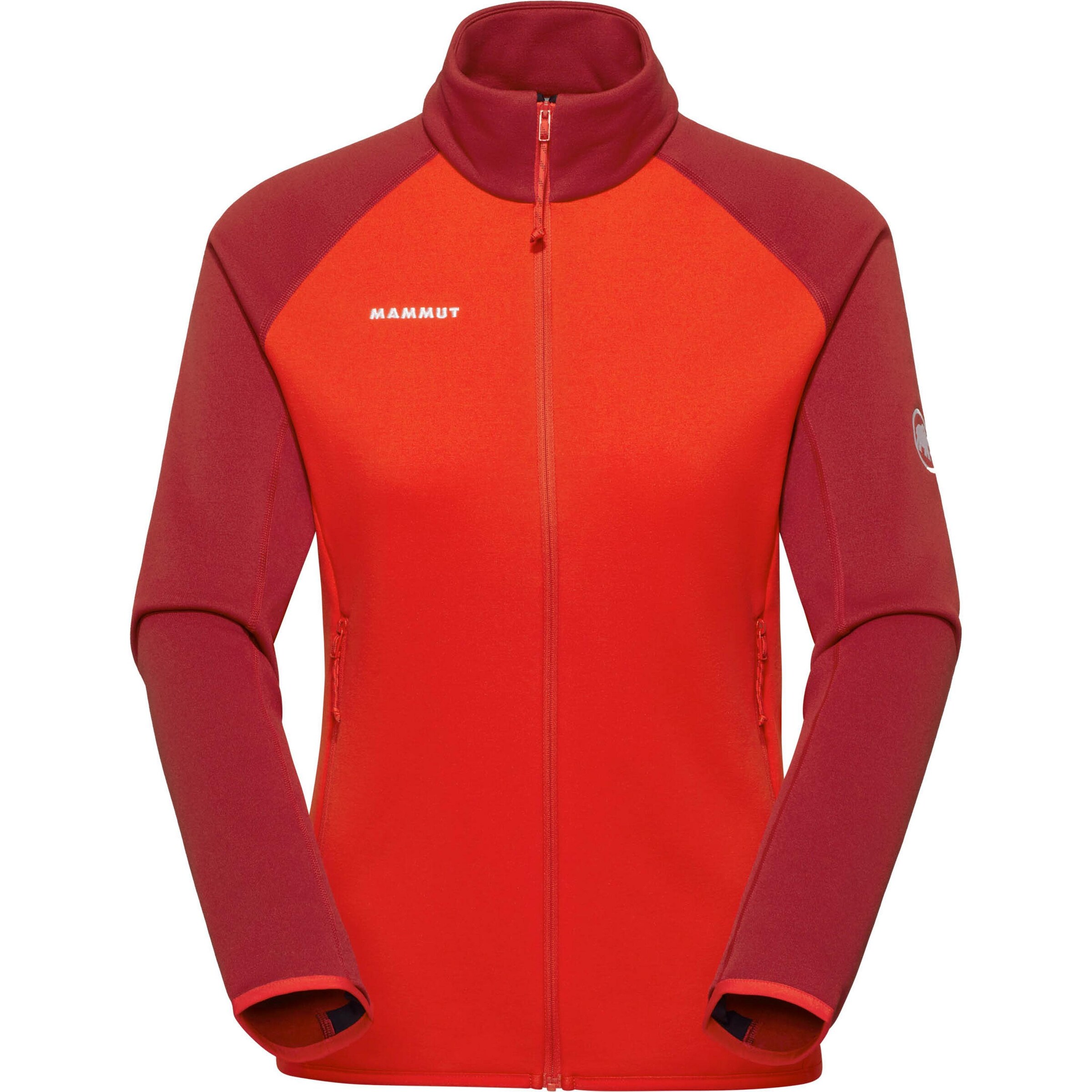 MAMMUT Funktionsfleecejacke 'Aconcagua' in Rot: Vorderseite