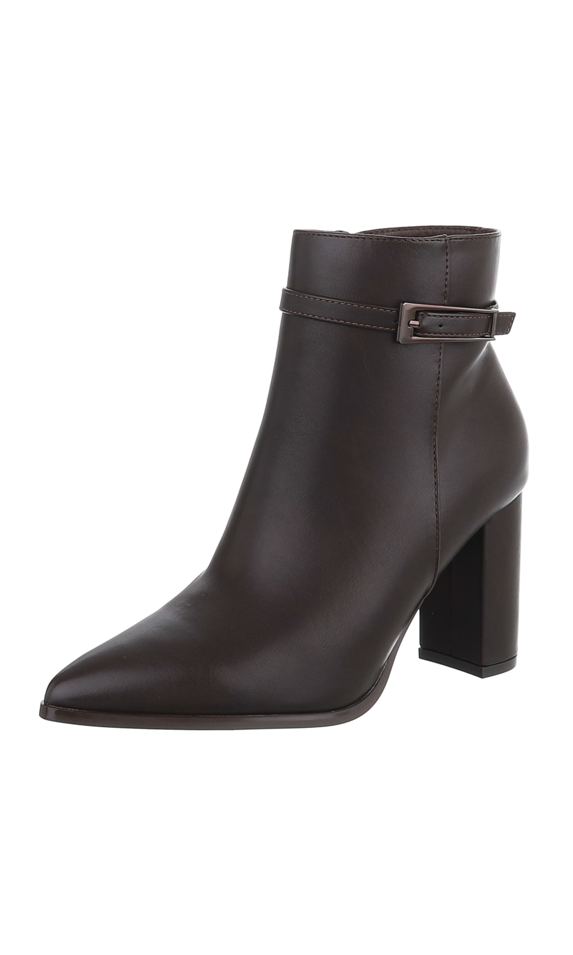 Ital-Design Ankle Boots in 36 in Dark brown, Item view