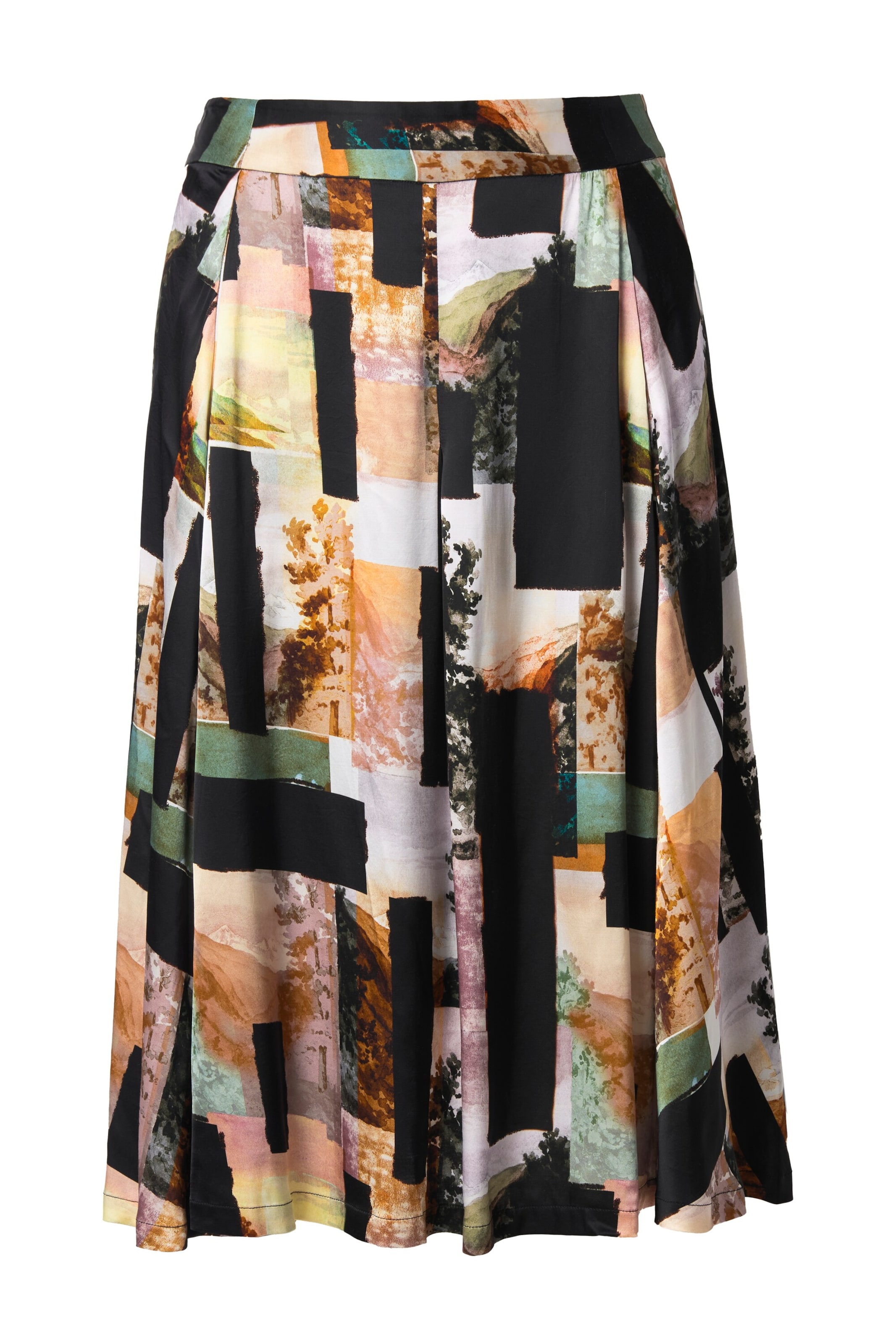 Ulla Popken Rok in Gemengde kleuren: voorkant