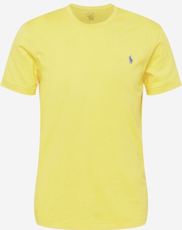 T-Shirt Polo Ralph Lauren en jaune : devant