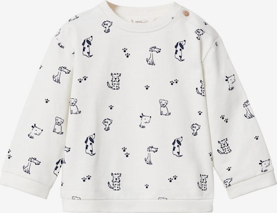 MANGO KIDS Sweatshirt 'DOGGY' i marinblå / off-white, Produktvy