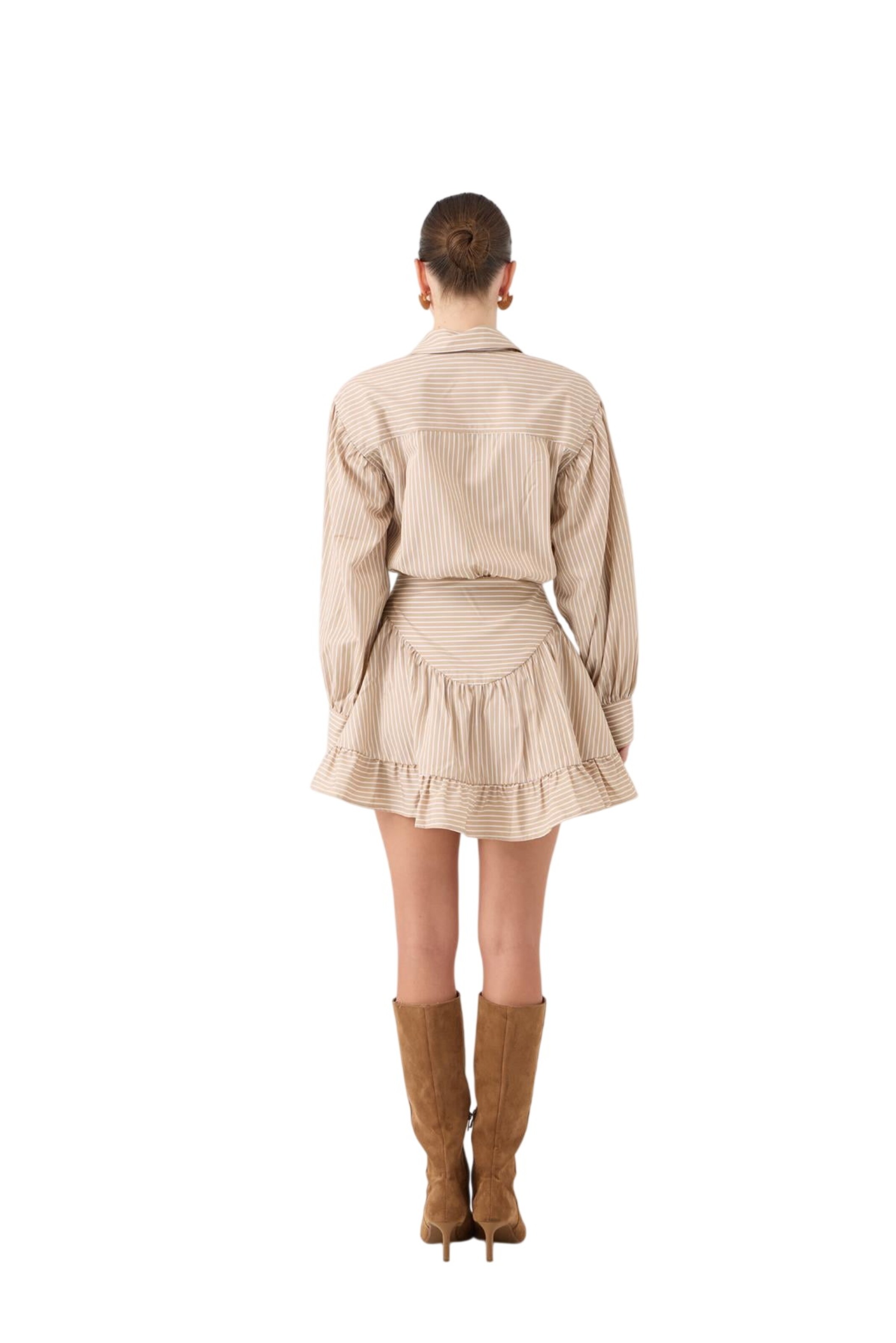 HOLLY LOLLY Kleid in Beige