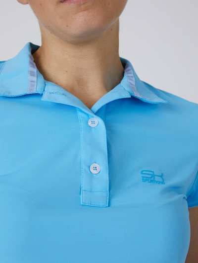 SPORTKIND T-shirt fonctionnel 'Poloshirt' en XS en bleu clair, Vue avec produit