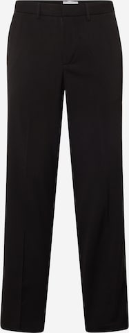 Loosefit Pantalon à plis Lindbergh en noir : devant