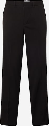 Loosefit Pantaloni con piega frontale di Lindbergh in nero: frontale