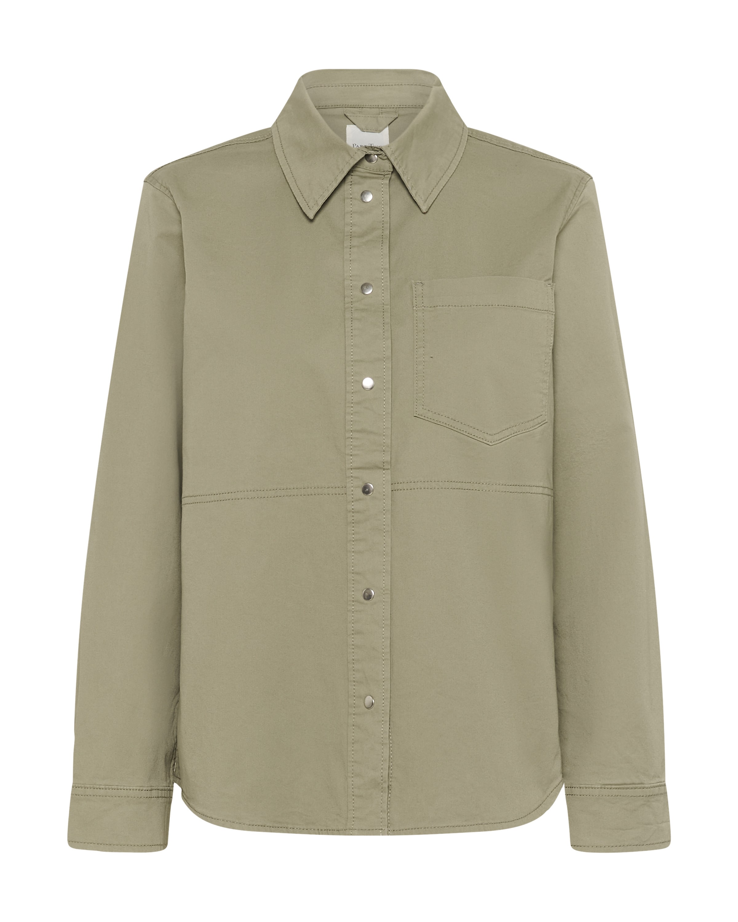 Part Two Blouse in Green: front