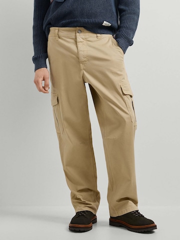 Loosefit Pantalon cargo Pepe Jeans en beige : devant