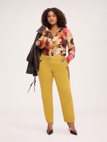 Chemisier Fiorella Rubino en beige
