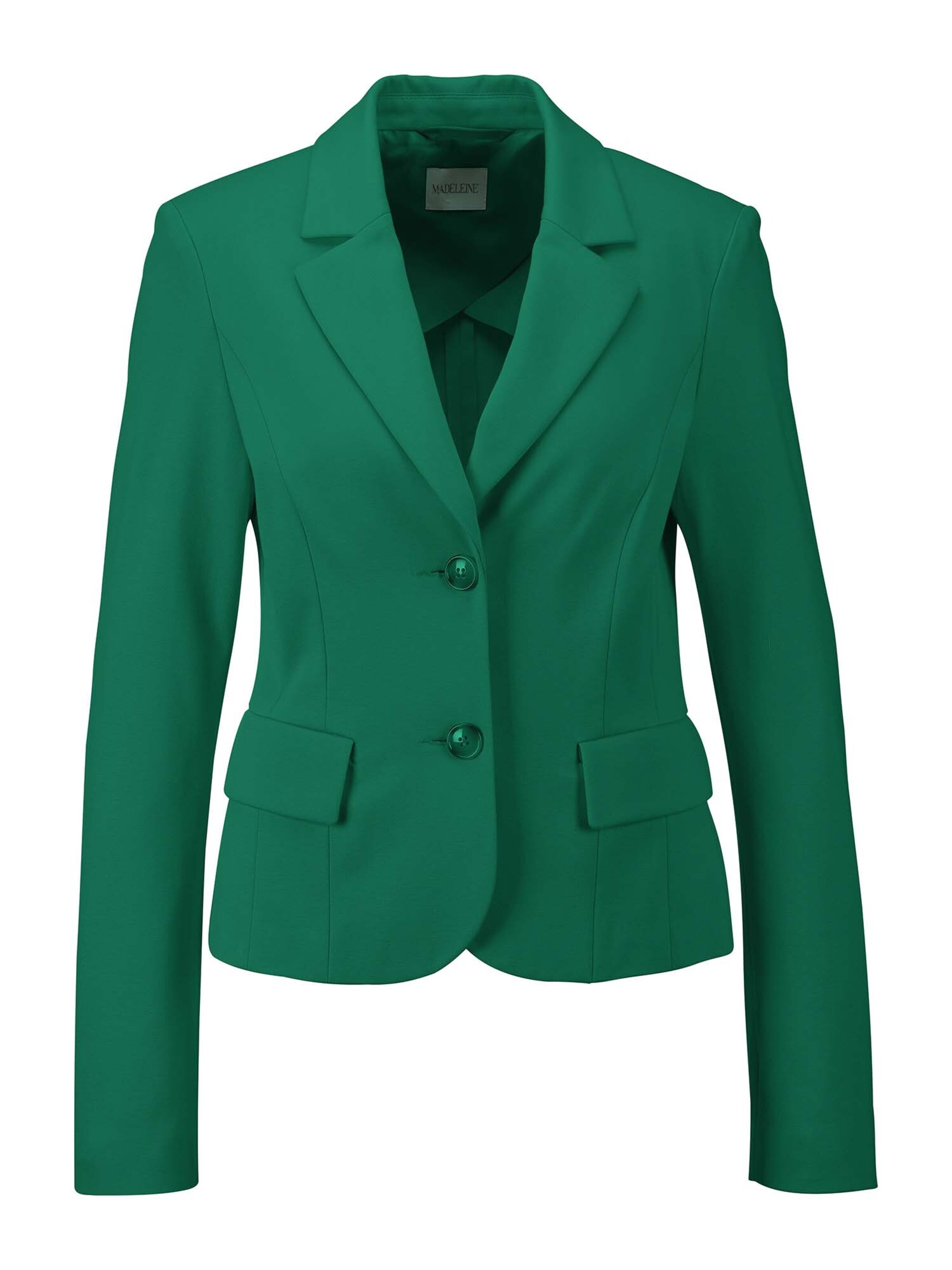 Blazer MADELEINE en vert : devant
