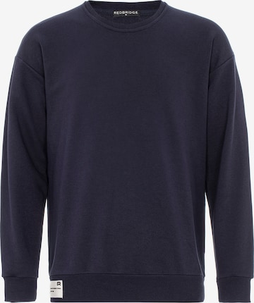 Redbridge Sweatshirt 'Richmond' in Blauw: voorkant