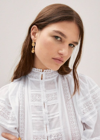 MANGO Kleid 'Tresi' in Weiß