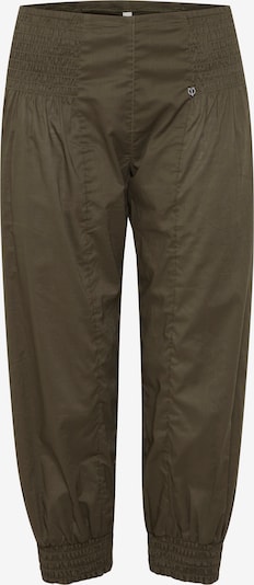 PULZ Jeans Hose 'JILL' in khaki, Produktansicht