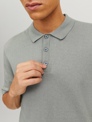 JACK & JONES Poloshirt 'Emil' in Grau