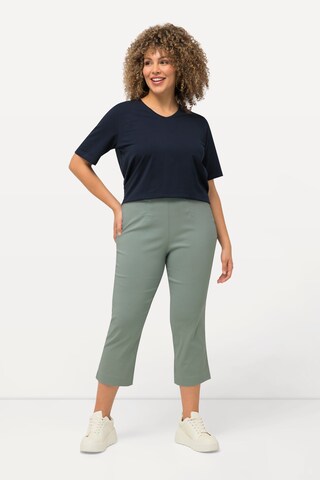 Ulla Popken Regular Hosen in Grün