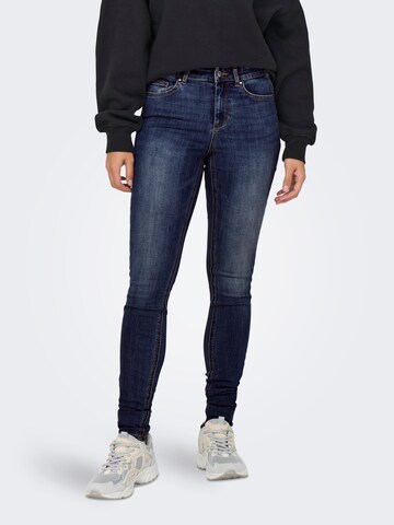 Skinny Jean 'ONLWAUW' ONLY en bleu : devant