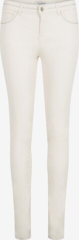 Morgan Slimfit Kalhoty – bílá: přední strana