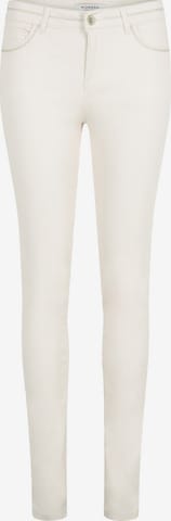 Morgan Spodnie w kolorze biały: przód