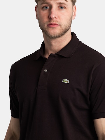 LACOSTE Shirt 'Classic Fit' in Brown