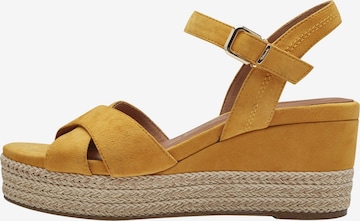 Sandales TAMARIS en jaune