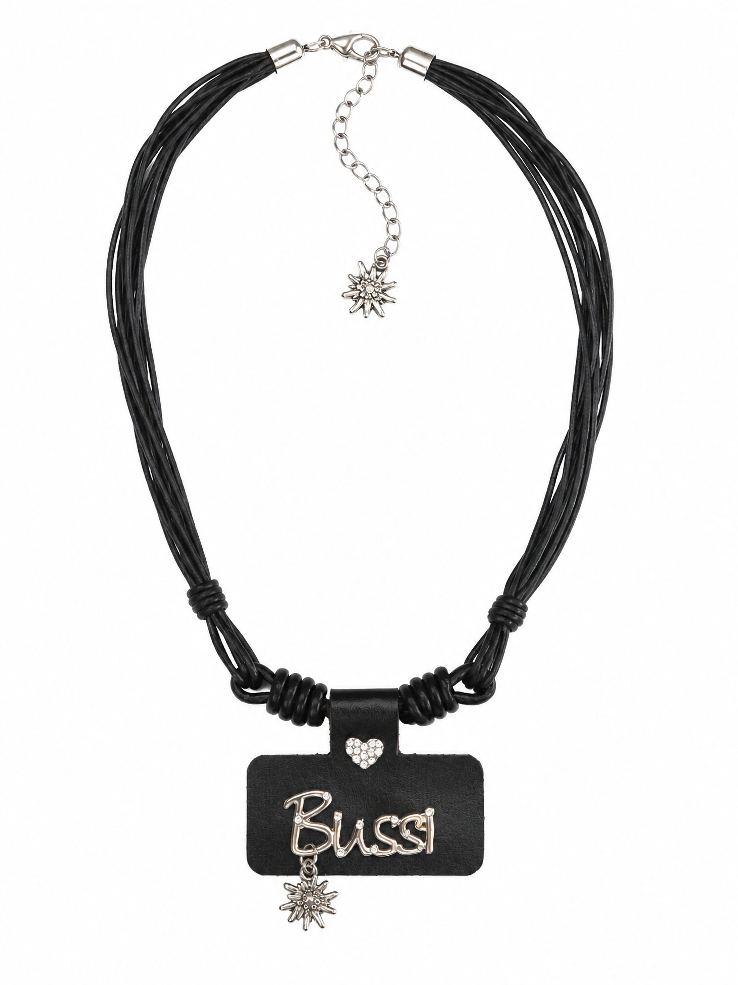 Allgäu Rebell Kette 'Bussi'‌‌‌‌ in Schwarz