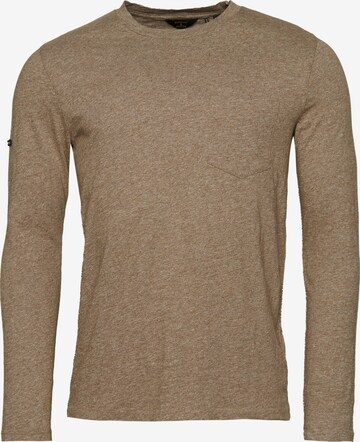 Superdry Shirt in Brown: front