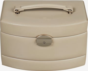 WINDROSE Schmuckkoffer 'Merino' in Beige: Vorderseite