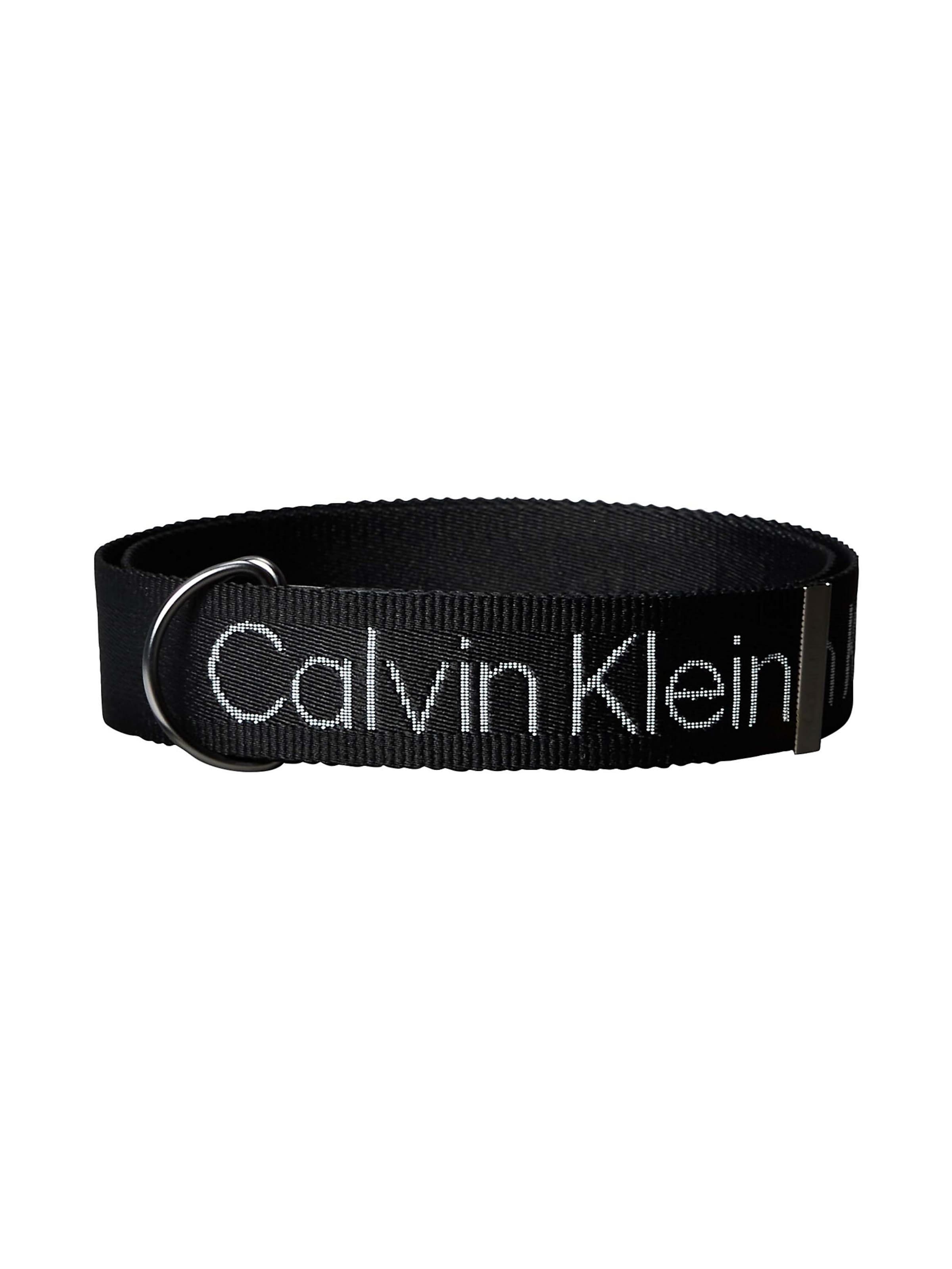 Calvin Klein Gürtel in Schwarz: Vorderseite