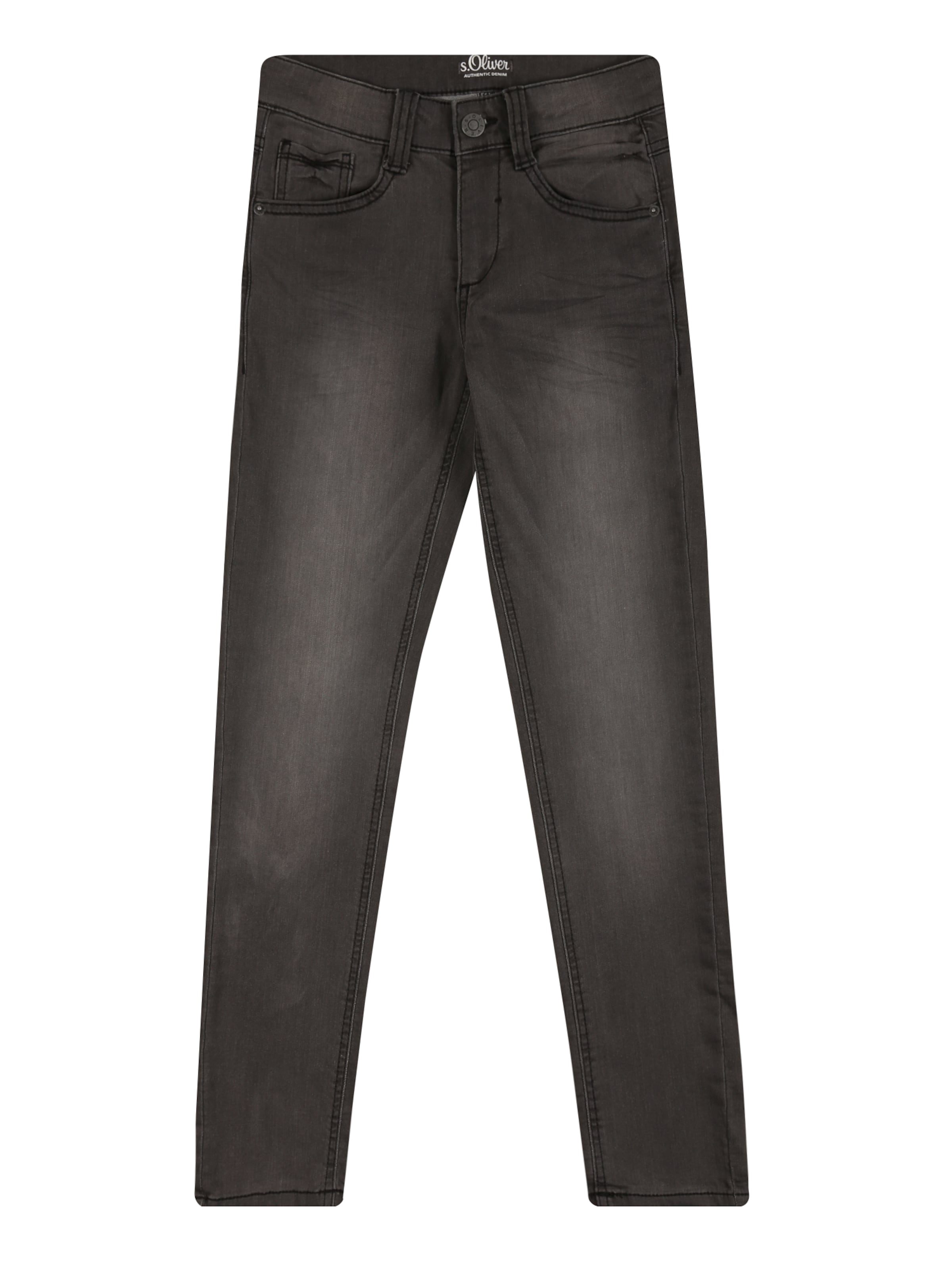 s.Oliver Skinny Τζιν 'Seattle' σε γκρι: μπροστά