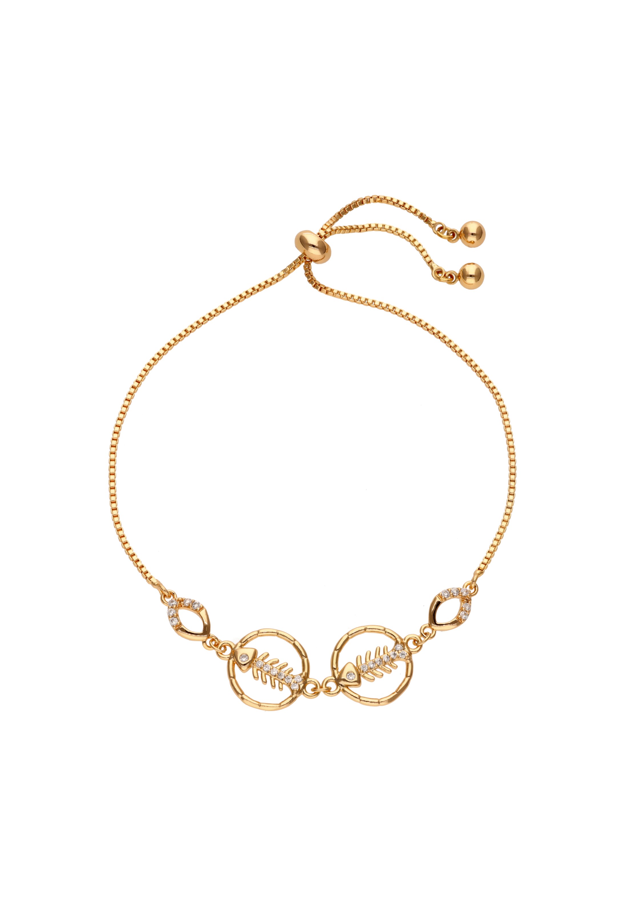 NAEMI Bracelet in Gold: front
