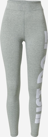 Nike SportswearSkinny Tajice 'Essential' - siva boja: prednji dio