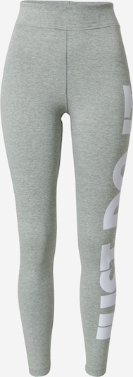 Nike Sportswear Leggings 'Essential' in graumeliert / weiß, Produktansicht