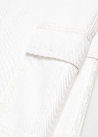 MANGO TEEN Regular Jeans 'Cargost' in White