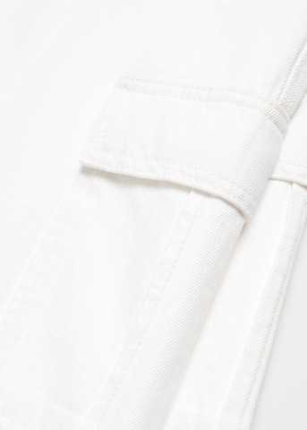 MANGO TEEN Regular Jeans 'Cargost' in Weiß