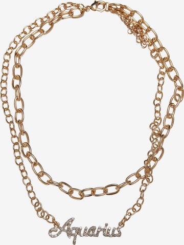 Urban Classics Necklace in Gold: front