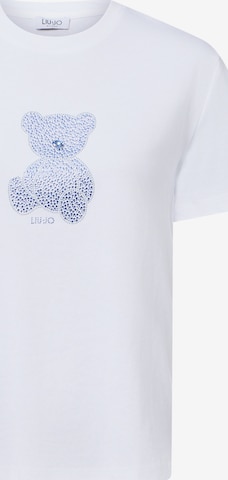 Tricou de la Liu Jo pe alb: față