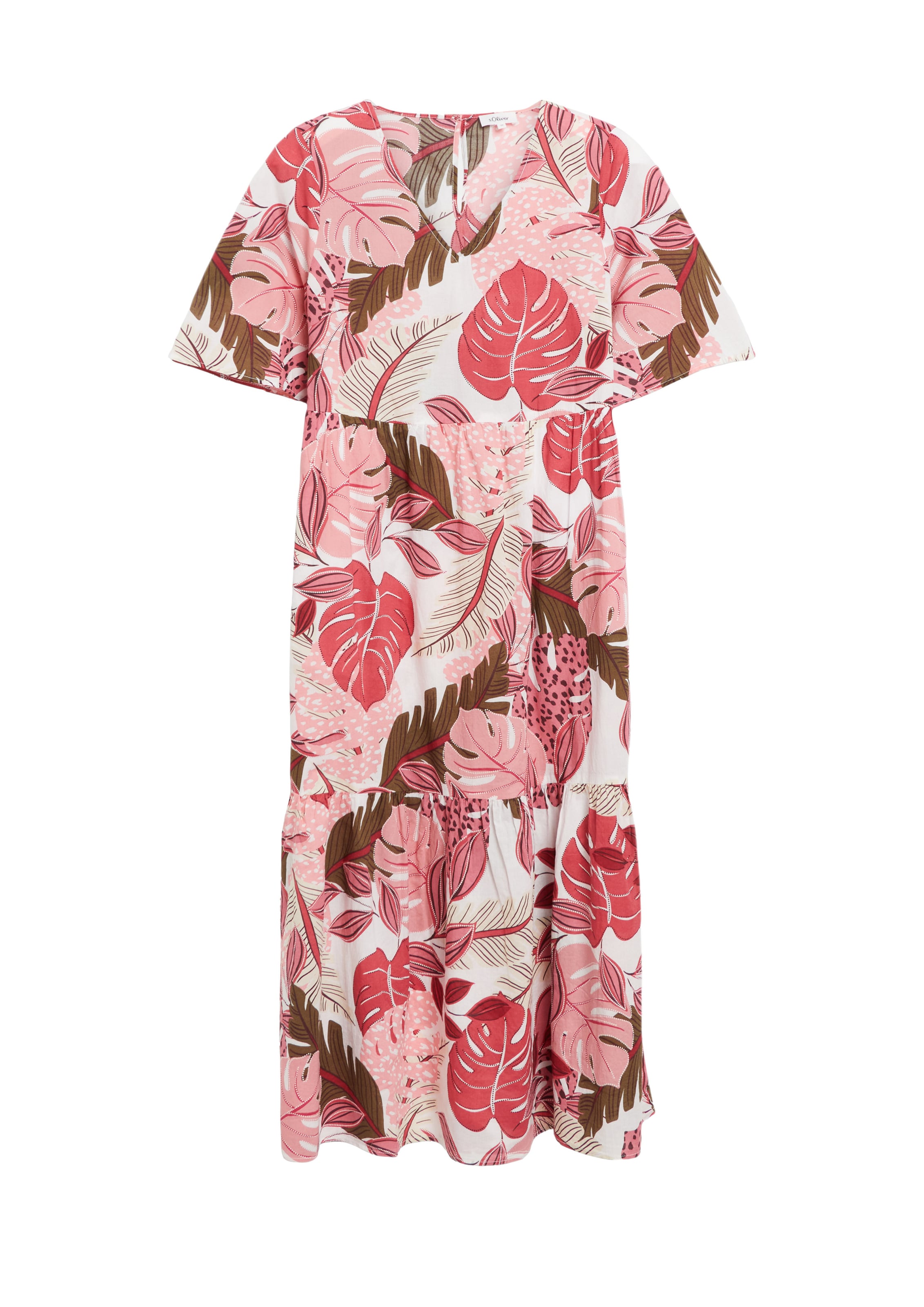 s.Oliver Kleid in Pink: Vorderseite