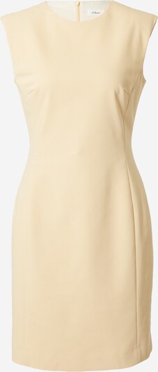 s.Oliver BLACK LABEL Kleid in pastellgelb, Produktansicht