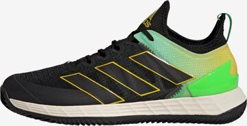 ADIDAS PERFORMANCE Athletic Shoes 'Adizero Ubersonic 4 Clay' in Black: front